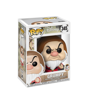 Figura Funko Pop Gruñón 345 - Disney Blancanieves - El Enanito con Más Carácter
