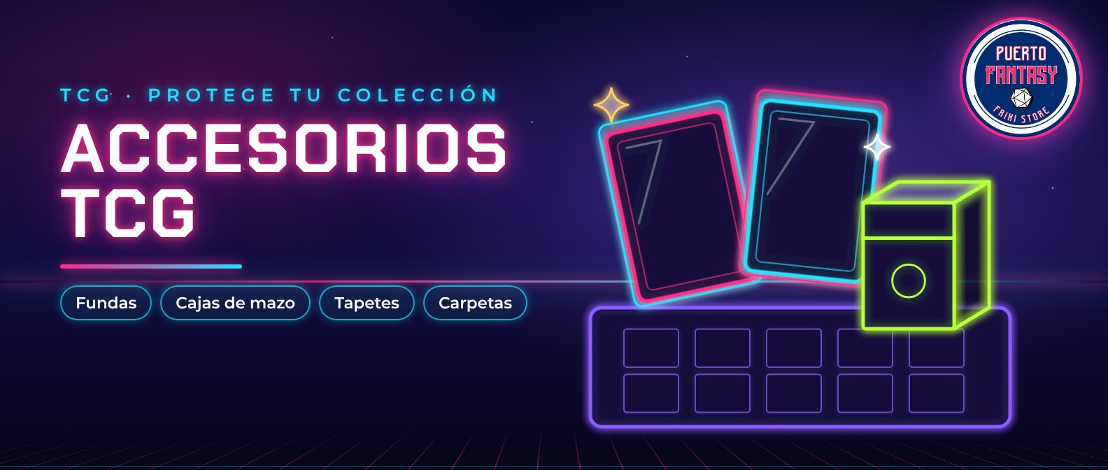 Banner Accesorios TCG - Puerto Fantasy