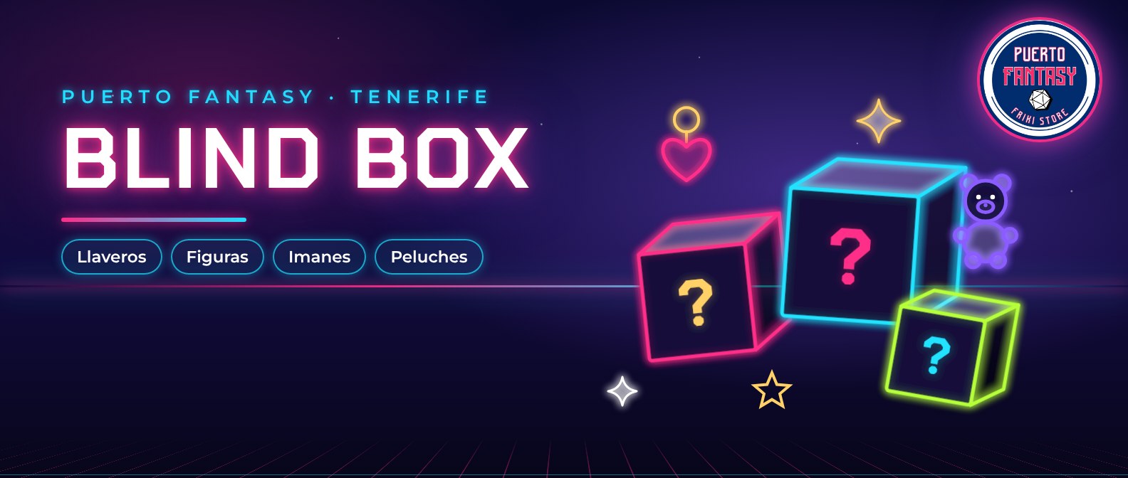 Banner Blind Box - Puerto Fantasy