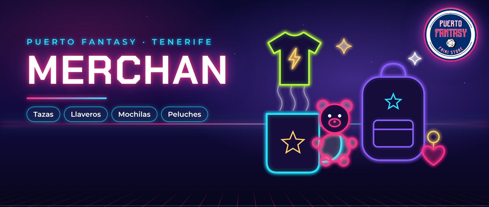 Banner Merchan - Puerto Fantasy